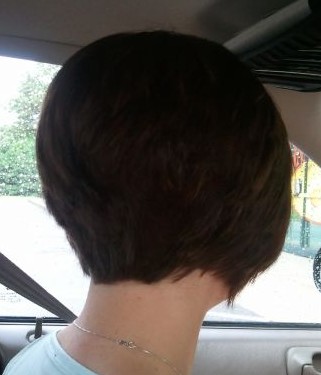 Before & After Pics of my Post-Wedding Chop! :  wedding hair post wedding chop Haircut Back