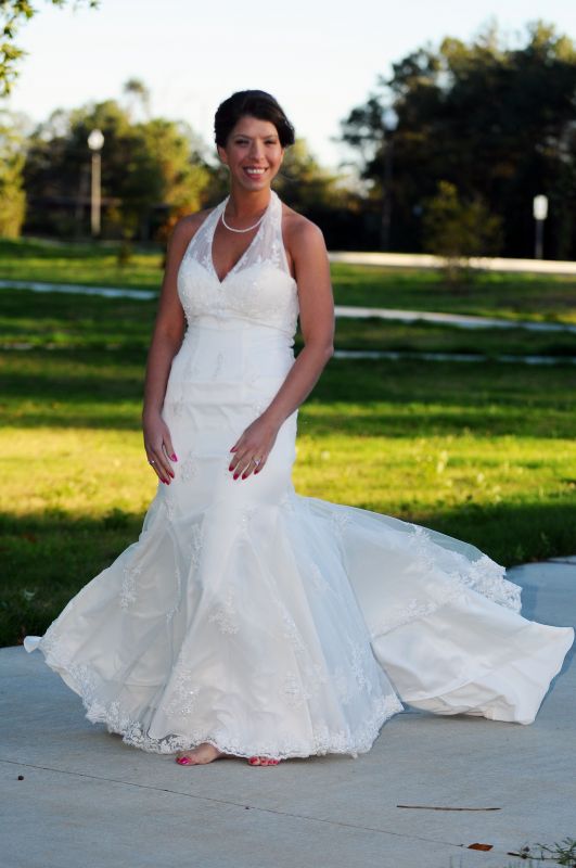 Show off your trumpet/mermaid style dress :  wedding MB2 3755