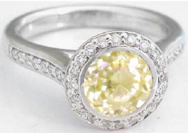 Why did YOU want a gemstone? : wedding gemstone e ring engagement rings diamonds gemstones Gr5547 Small