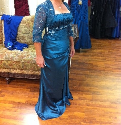 Mom Needs Some Inspiration... Please Post Your Mom's MOB Dress!! :  wedding mom mob mog dress MomBlueDress