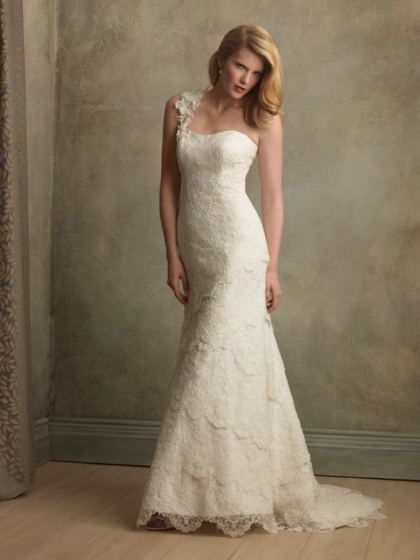 Post your tiered lace dress! :  wedding tiered lace tiered lace ruffles tiered ruffle C161F