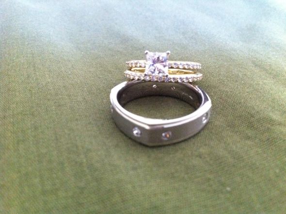 Post your man's wedding band :  wedding mens wedding band wedding band band white gold platinum tungsten carbide yellow gold 1 IMG 0139