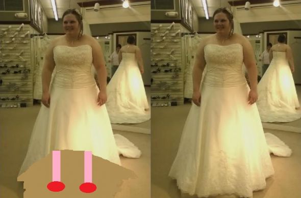 Altering Dress Hem :  wedding hi low hem 1 alterations dress hem Dress 1