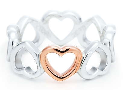 Show me your dream right hand ring :  wedding Tiffanyrosegoldheartring