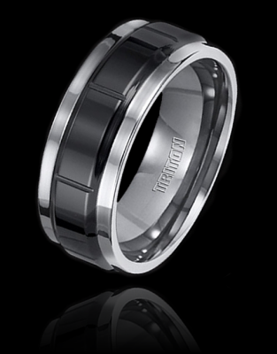 How much did HIS ring cost? :  wedding mens 1 wedding band ring TT53  44428 Std