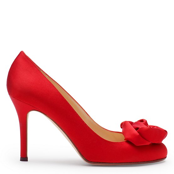 Love... :  wedding red shoes Kamille
