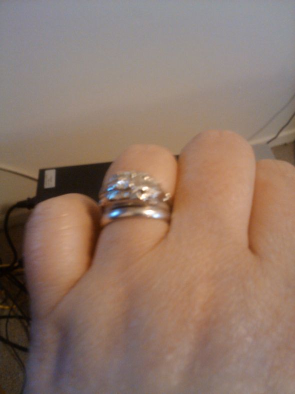 Show Me your Non-Stone Wedding Bands (please) : wedding WeddingSet