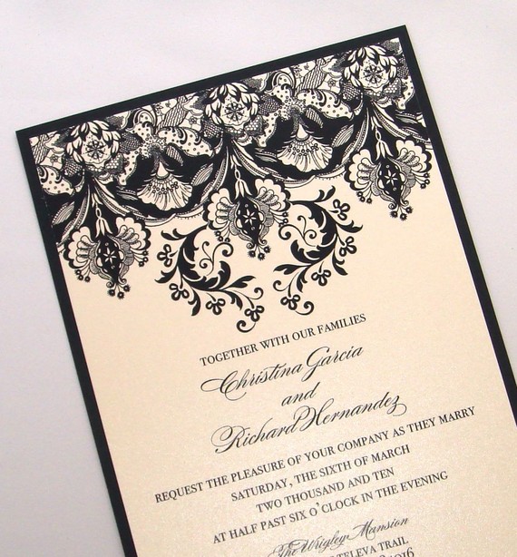 Customized Invitations Annoucement for You wedding invitations bridal 