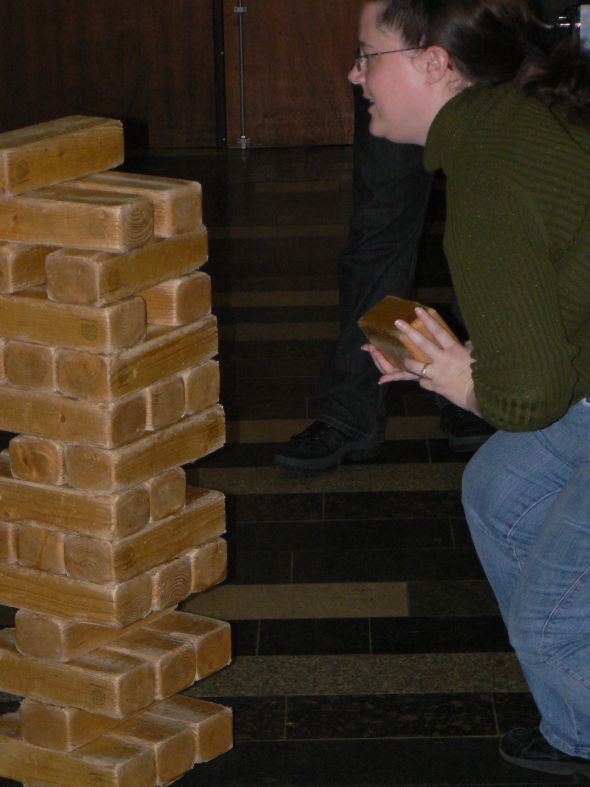 Life-size Jenga and Connect Four?! Yes Please! :  wedding P1070716