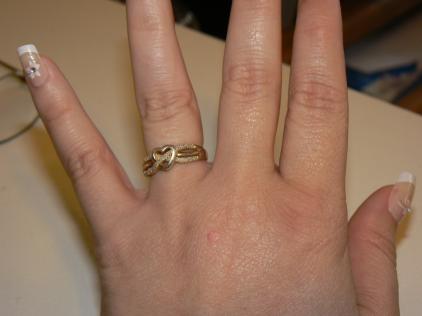 ended up buying a promise ring and used it as my e ring because that ...