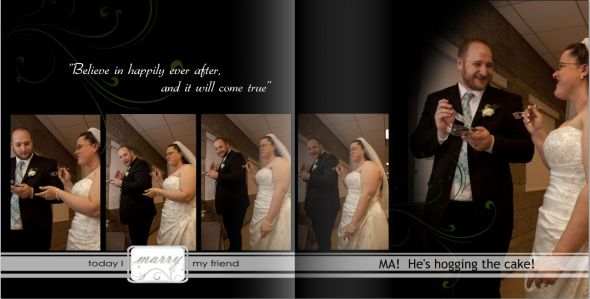 Where did you buy your wedding album from? : wedding album photography Weddingscrapbook14