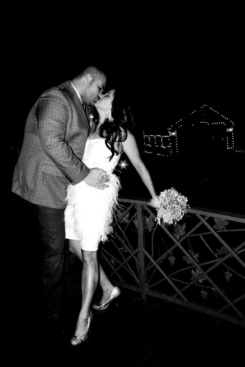 Winter Wonderland I Do pro pics :  wedding encore recap pro pics west virginia country feather bling Bridge