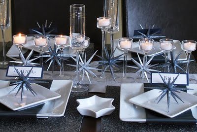 Hanukkah Decorations... I am SO LOST! :  wedding Hanukkah Tablescape