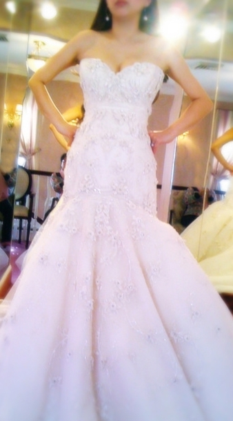 Did I pick the right Lazaro dress?!..i didn't have the so-called *moment*  either