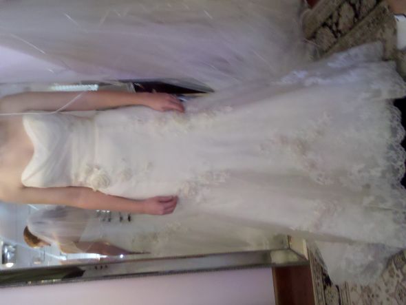 My dress!! :  wedding watters sonara Sonara