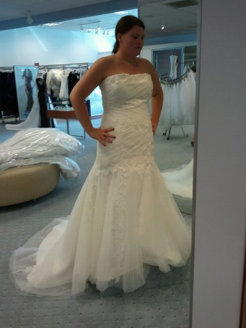 Any Alfred Angelo Brides? :  wedding alfred angelo bride bridal dress IMG 2156