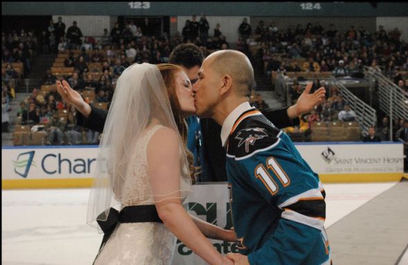 hockey lol What 39s your unusual wedding theme wedding theme unique S Kiss