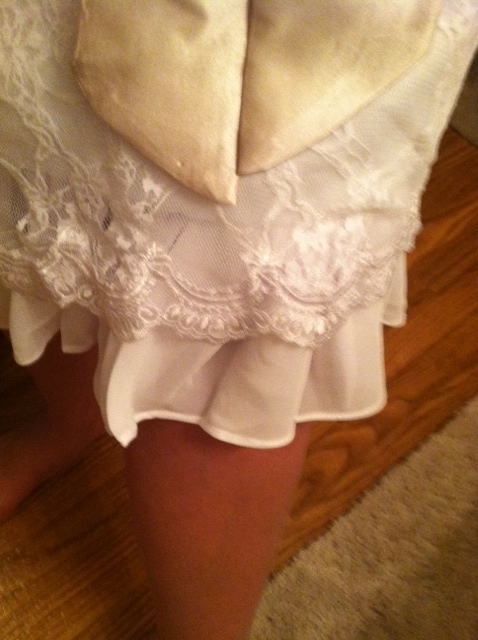 I am in LOVE am I Crazy? :  wedding dress reception white lace Dressss