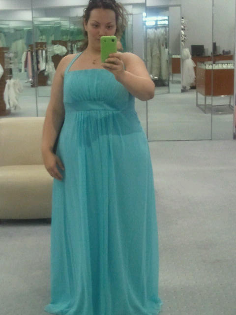Non-model photos of Alfred Angel 7016 in tealness? :  wedding 4911