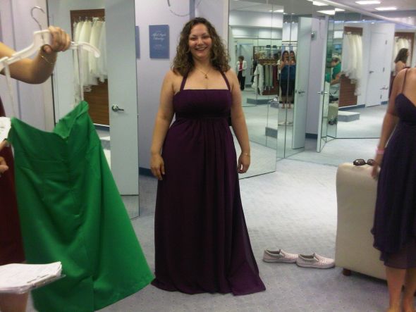 Non-model photos of Alfred Angel 7016 in tealness? :  wedding Sara