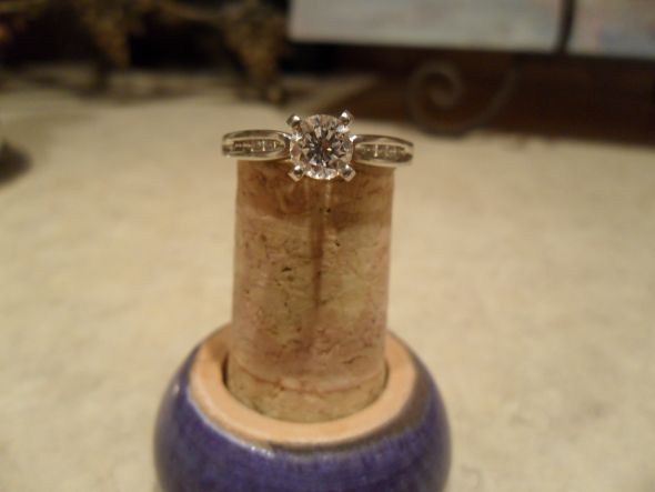 Show off your E-ring! :  wedding E Ringoncork