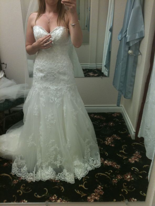 Any Tulle Dress Brides Out There :  wedding IMG 0411