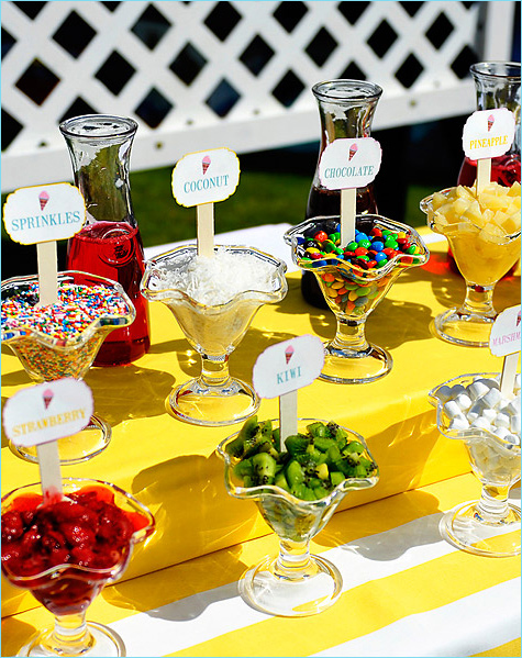 Share Your Dessert Bar Ideas wedding Summerbicyclewedding Part2 1