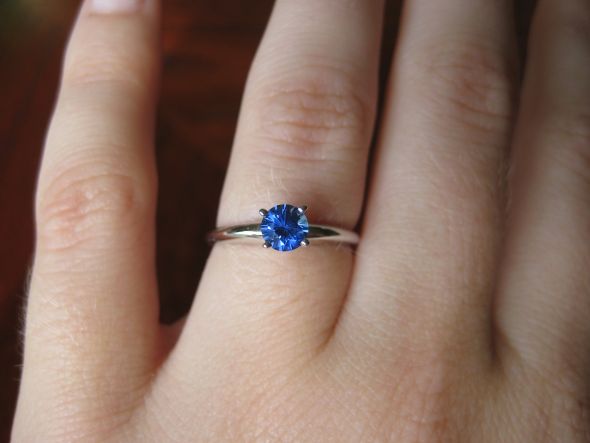 Colored Stone Brides! Show us your rings! : wedding colored stones e rings IMG 2247