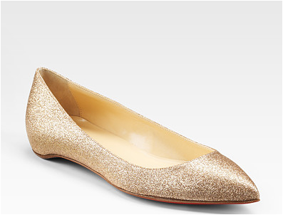 So I have a shoe obsession : wedding shoes flats peep toe pink blush CL Flats