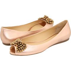 So I have a shoe obsession : wedding shoes flats peep toe pink blush Kate Spade Fierce