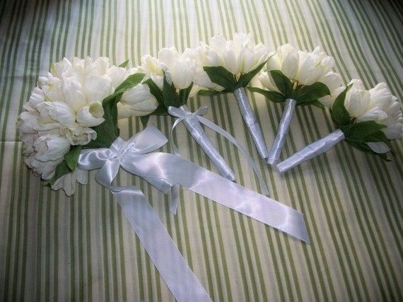 Silk Bouquet Sets For 150 or Less wedding silk bouquet sets silk flowers 