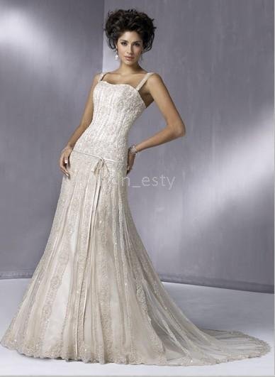 OOPS...is my dress to fancy pants for my ranch venue? :  wedding dress gatsby venue formal ranch barn wedding Gatsby