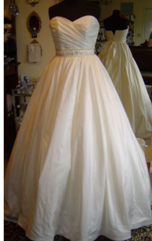 Anyone else pick a wedding dress similar to your prom dress? Post pics! : wedding prom dress wedding pics 4524