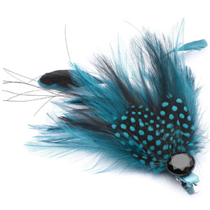 Hair accessories galore :  wedding flower beaded headband veil feathers hair Colored Feather Clip