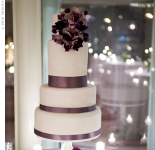 Show me your cake! : wedding purple fondant superhero tiered Wedding Cake