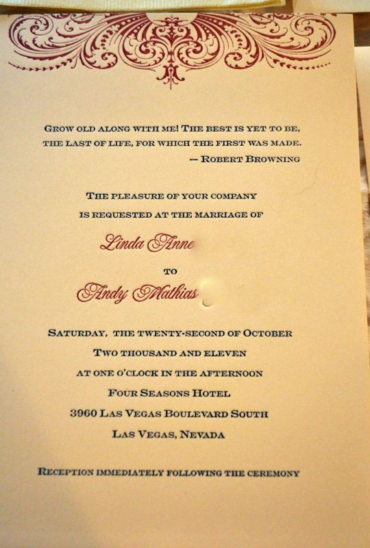 Should I change anything on my invites . . . :  wedding DSC 1451