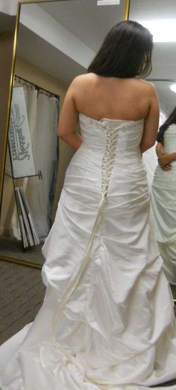 First Fitting! (Pic Heavy) :  wedding dress fitting alterations WD1
