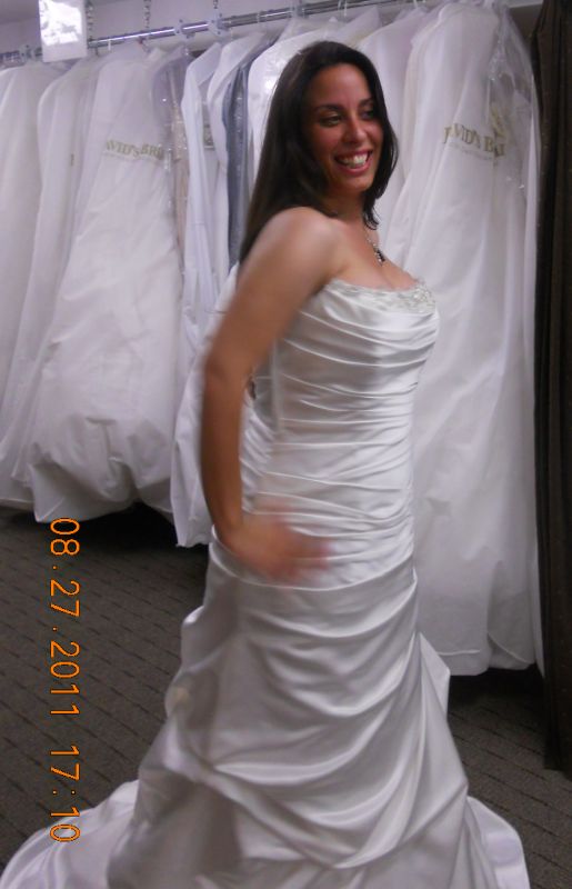 First Fitting! (Pic Heavy) :  wedding dress fitting alterations WD4