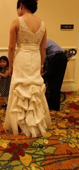 Corset Back? What kind of bustle? :  wedding alterations dress corset Bustle