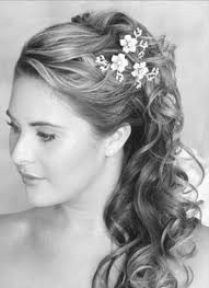 Please show me your half-updos! :  wedding hair half updo Weddinghair2