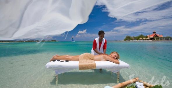 wedding Sandals Beach Massage
